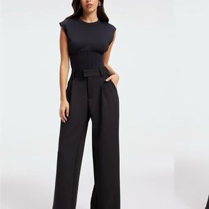 New Black Scuba Trousers